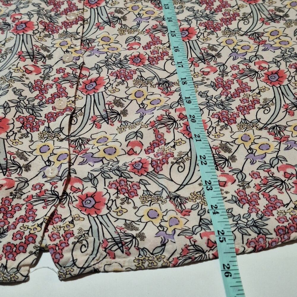 Big Dart Shirt Womens Large European UK Cottagecore Prairiecore Farmcore Country - Picture 5 of 5